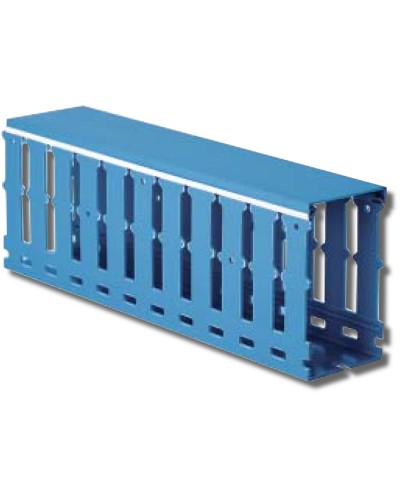 Короб перфорированный, синий RL12 25x80 (01137RL): Короб перфорированный в Перми