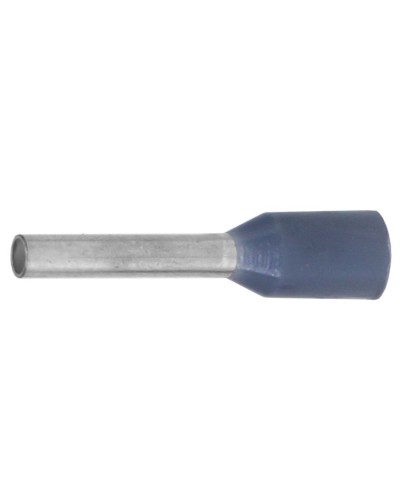 Наконечник-гильза НШВИ 0.75-06, серый (100 шт) (IF0.75-06GR). Наконечник-гильза с изолированным фланцем. ДКС в Перми