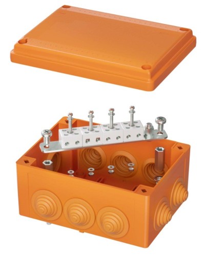 Коробка FS 150х110х70 8P (FSB21804). Коробка ответвительная огнестойкая из термопласта. ДКС в Перми
