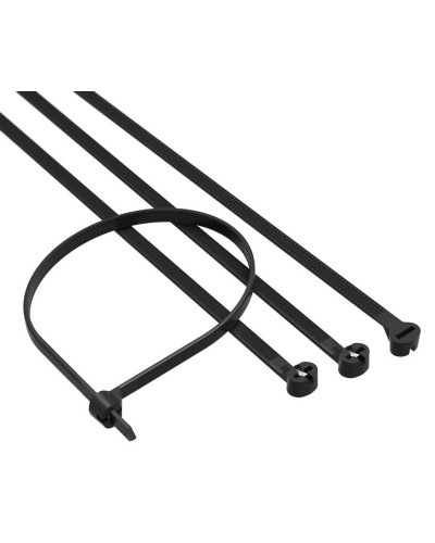 Хомут 4,8x200 P6.6, черный (100шт) (21315SR): Хомут с двойным замком в Перми