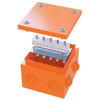 Коробка FS 150х150х80 6P (FSK31610): Коробка ответвительная огнестойкая стальная