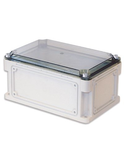 Корпус RAM box 600х300х160, высота крышки 35 мм, IP67 (563311). Корпус с фланцами и прозрачной крышкой, без монтажной платы. ДКС в Перми