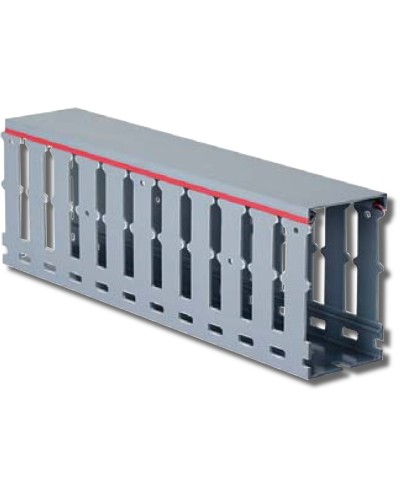 Короб перфорированный, серый RL12 100x100 (00171RL): Короб перфорированный в Перми