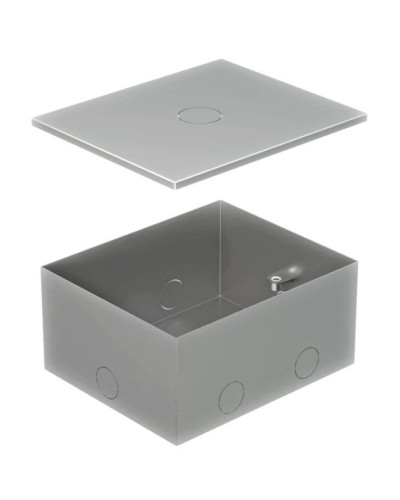 Коробка металлическая с крышкой для заливки в пол BOX/4 (70141): Коробка металлическая с крышкой для заливки в пол 159,6х133,6х75 мм, для люков 70040 в Перми