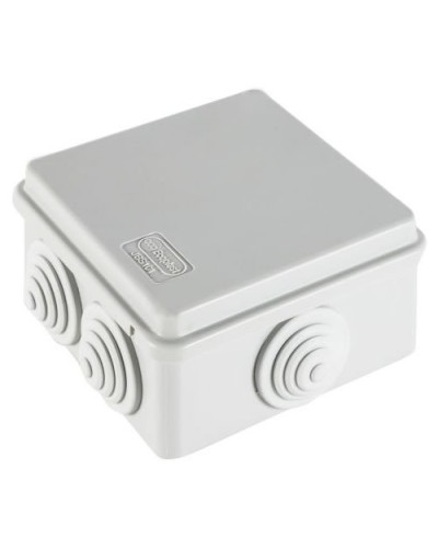 Коробка JBS101 100х100х55, 6 вых., IP55, серая (44037). Коробка монтажная. Экопласт в Перми