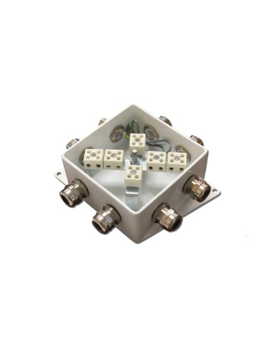 КМ-О (12к*6,0)-IP66-120х120, три ввода: Коробка монтажная огнестойкая в Перми