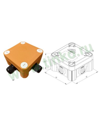 КМ-О-1010(П)(8к)-IP66(П6-12): Коробка монтажная огнестойкая в Перми