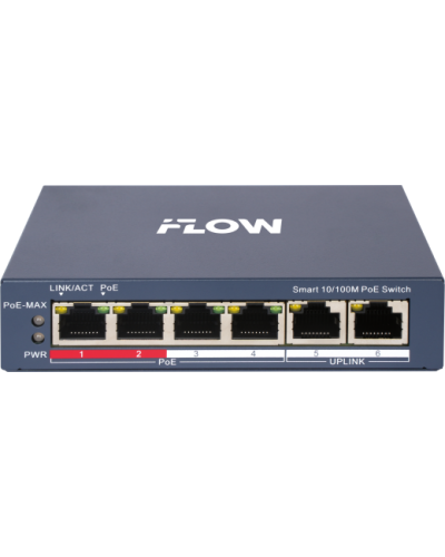 F-SW-EM206POE-VM/L. Коммутатор с POE. i-FLOW в Перми