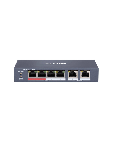 F-SW-EU206POE-V/L. Сетевой PoE коммутатор. i-FLOW в Перми