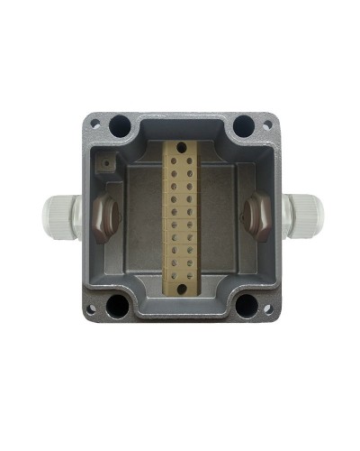 МКС Мороз, 2ВК, с датчиком вскрытия корпуса (тампером), IP66/IP68. Коробка коммутационная металлическая. Магнито-Контакт в Перми