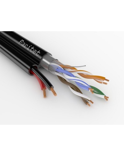 ParLan combi F/UTP4 Cat5e + 2х0,75 PE. Кабель «витая пара» (LAN) для структурированных систем связи. Паритет в Перми