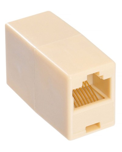 RJ-45 (розетка)-RJ-45 (розетка) (бежевый): Разъем распределительный в Перми