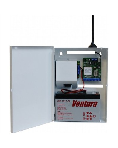 SR103-2GSM-SBK25-W Ретро (SR103-2GSM BK-7W) под АКБ 7Ач, цвет белый. Конвертор протоколов. Проксима в Перми