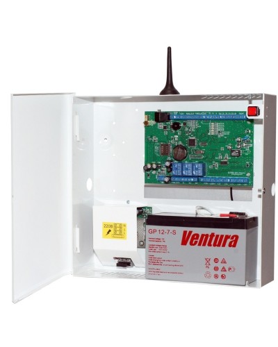 S632-2GSM-BK25-W (S632-2GSM-BK), Бокс-комплект под 7Ач, белый. Устройство оконечное объектовое приемно-контрольное c GSM коммуникатором. Проксима в Перми