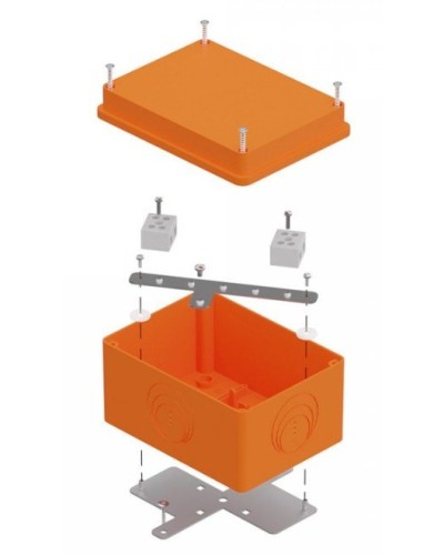 Коробка огнестойкая 150х110х90 E15-E120 для о/п (40-0351-FR10.0-4). Коробка огнестойкая для открытой установки. Промрукав в Перми