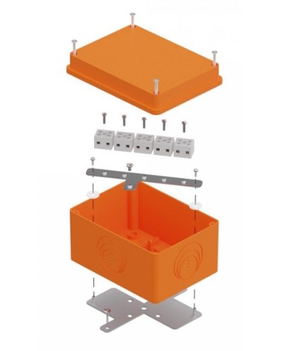 Коробка огнестойкая 150х110х90 E15-E120 для о/п (40-0351-FR1.5-10). Коробка огнестойкая для открытой установки. Промрукав в Перми