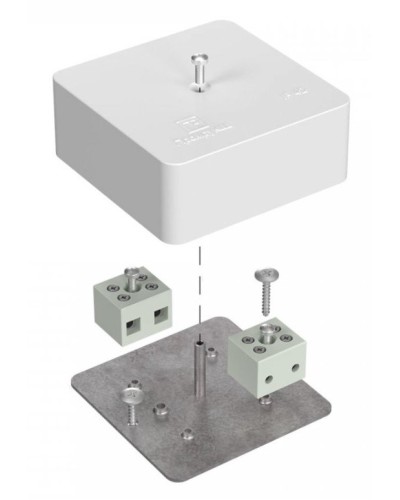 Коробка огнестойкая 75х75х30 (40-0450-FR2.5-4). Коробка огнестойкая для открытой установки. Промрукав в Перми