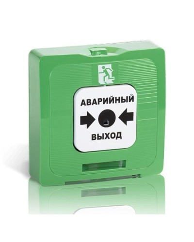 ИР 513-10 исп.1 АВАРИЙНЫЙ ВЫХОД (зелёный). Элемент дистанционного управления. Рубеж в Перми