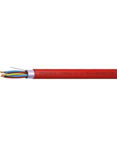 КПСВЭВнг(А)-LS 2х2х1,5 (Спецкабель). Кабель для систем пожарной и охранной сигнализации, с пониженным дымо- и газовыделением. Спецкабель в Перми