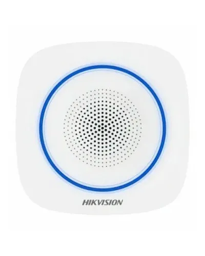 DS-PS1-I-WE Blue Indicator. Оповещатель свето-звуковой радиоканальный. AX PRO Hikvision