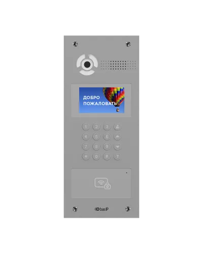 AA-07BD SILVER. Вызывная панель IP-домофона. BAS-IP в Перми