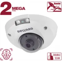 B2530DMR (2,8 мм). Видеокамера IP купольная. Beward