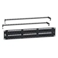PL-48-Cat.6-Dual (7447c): Патч-панель 19"