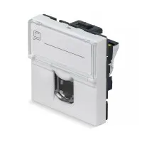 KJ-RJ45-Cat.6a-180T-FP-L-45 (11845c): Вставка Keystone Jack RJ-45