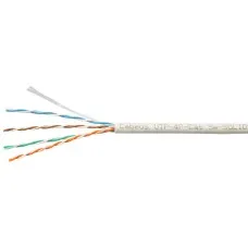 UTP-4P-Cat.5e-SOLID-LSZH-GY-LIGHT (9996c). Кабель «витая пара» (LAN) для структурированных систем связи. CABEUS