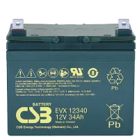 CSB EVX 12340. Аккумулятор герметичный свинцово-кислотный. CSB