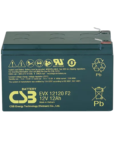 CSB EVX 12120. Аккумулятор герметичный свинцово-кислотный. CSB в Перми