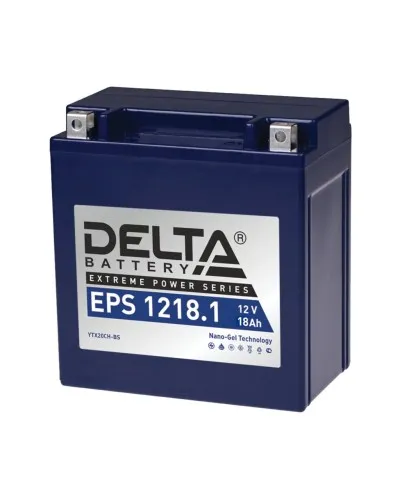 Delta EPS 1218.1. Аккумулятор герметичный свинцово-кислотный стартерный. Delta в Перми