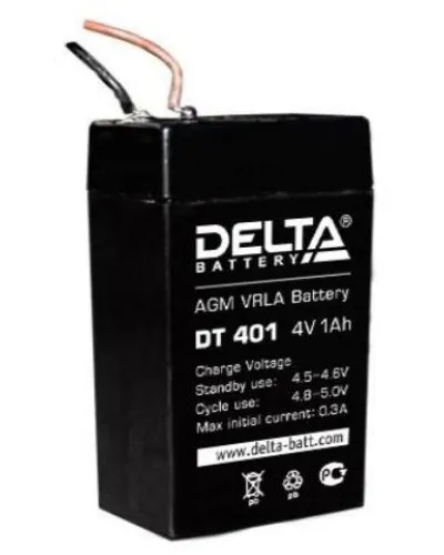 Delta DT 401. Аккумулятор герметичный свинцово-кислотный. Delta в Перми