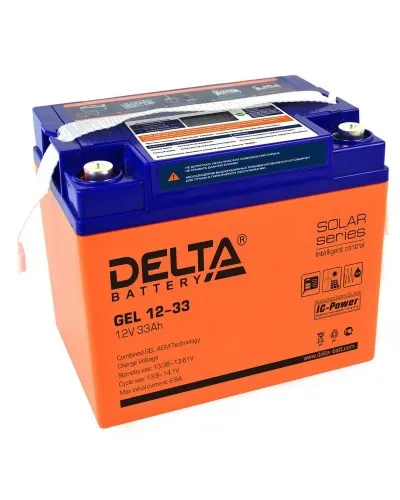 Delta GEL 12-33. Аккумулятор герметичный свинцово-кислотный. Delta в Перми