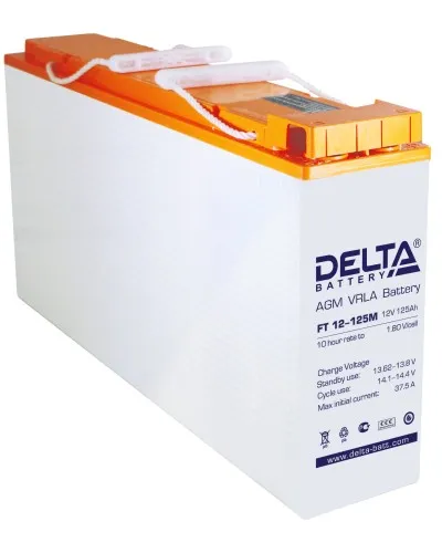 Delta FT 12-125 M. Аккумулятор герметичный свинцово-кислотный. Delta в Перми