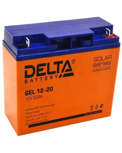 Delta GEL 12-20. Аккумулятор герметичный свинцово-кислотный. Delta в Перми