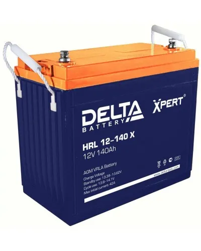 Delta HRL 12-140 X. Аккумулятор герметичный свинцово-кислотный. Delta в Перми