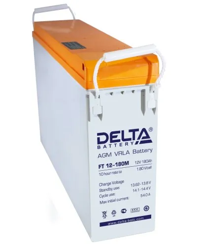 Delta FT 12-180 M. Аккумулятор герметичный свинцово-кислотный. Delta в Перми