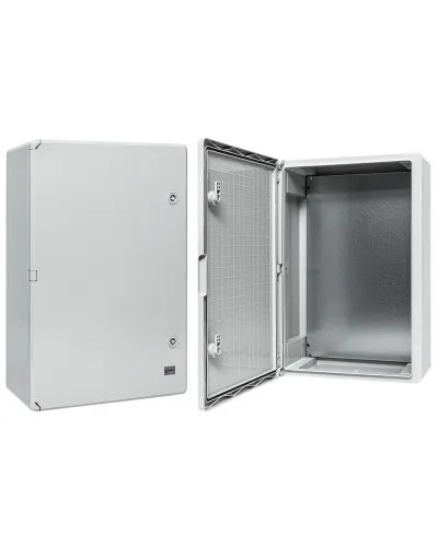 Бокс пластиковый с монтажной платой 600х400х200 IP65 PROxima (PB65MP008). Бокс пластиковый антивандальный. EKF в Перми