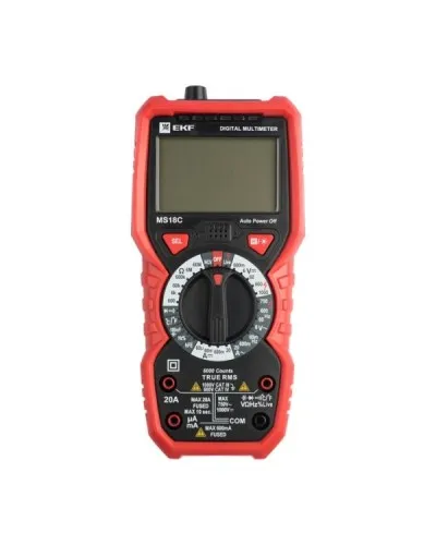 Мультиметр цифровой MS18C Expert (In-180701-pm18C). Мультиметр цифровой. EKF в Перми