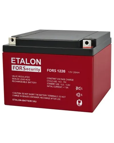 ETALON FORS 1226. Аккумулятор герметичный свинцово-кислотный. ETALON в Перми