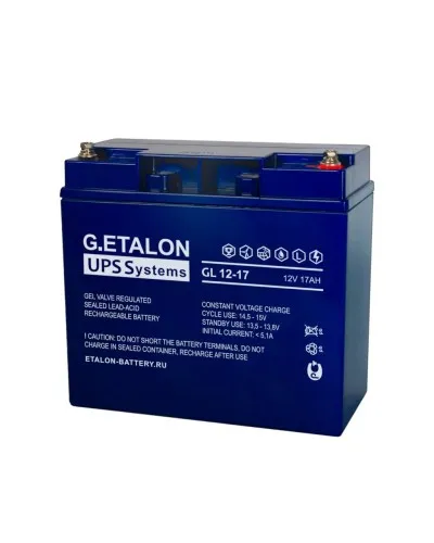 G.ETALON GL 12-17. Аккумулятор герметичный свинцово-кислотный. ETALON в Перми