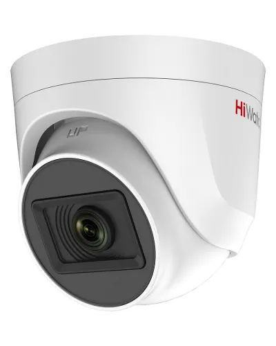 HDC-T020-P(B)(2.8mm). Бюджетная видеокамера мультиформатная купольная. HiWatch Ecoline в Перми