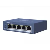 DS-3E0505P-E/M. Коммутатор с питанием POE. Hikvision