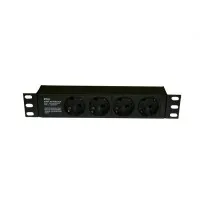 SHE10-4SH-IEC. Блок розеток 10. Hyperline