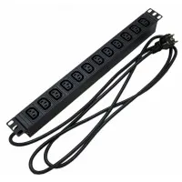 SHE19-12IEC-2.5EU. Блок розеток 19. Hyperline