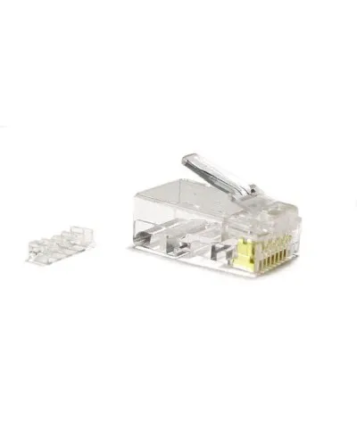 PLUG-8P8C-UV-C6-SH-100 (100 шт). Разъем RJ-45. Hyperline в Перми