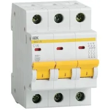 ВА47-29 3P C 25А 4,5кА KARAT (MVA20-3-025-C). Автоматический выключатель. IEK