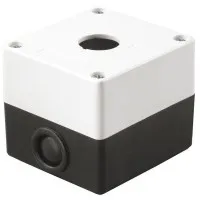 Корпус КП101 для кнопок 1 место белый (BKP10-1-K01). Корпус для кнопочных постов. IEK