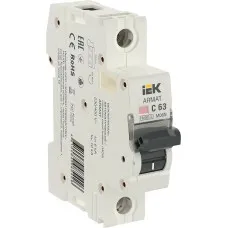 M06N 1P C 63А 6кА ARMAT (AR-M06N-1-C063). Автоматический выключатель. IEK